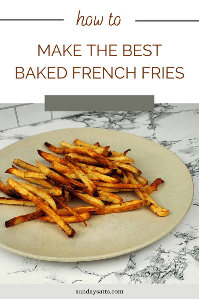 This is an image of the baked French fries.