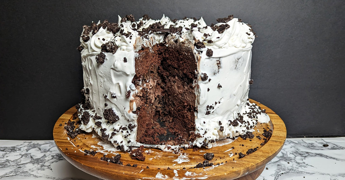 Chocolate Ice Cream Cake - Sundays at T's Desserts