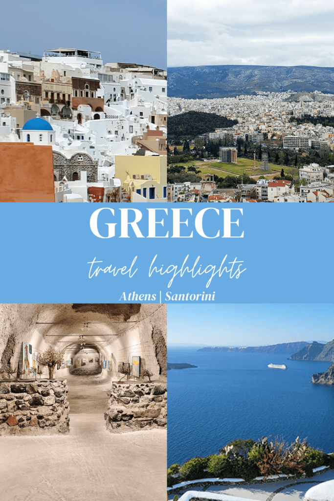 As you take a look at this beautiful collage of photos from Greece, it's easy to see why it's such a popular travel destination. From stunning views of the Aegean Sea to ancient ruins that transport you back in time, Greece has something for everyone. The bright blue skies and crystal clear waters of the beaches are a sight to behold, and the architecture of the buildings will leave you in awe. Whether you're exploring the charming villages or indulging in delicious Greek cuisine, there's no shortage of things to do and see in Greece. These photos capture just a glimpse of the beauty and adventure that awaits you on a trip to this amazing country.